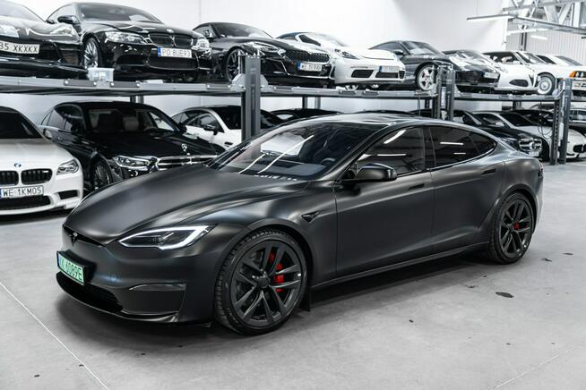 Tesla Model S Plaid 1020 KM. Tylko 17 000 km. Gwarancja. Bezwypadkowa. 1 właściciel.