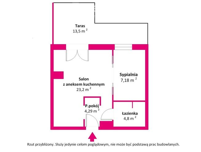 Mieszkanie Premium 40,9 m² z Dużym Tarasem