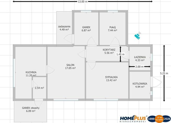 Dom z halą na dużej działce budowlano-usługowej