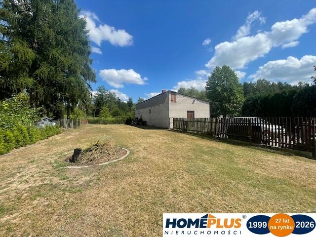 Dom z halą na dużej działce budowlano-usługowej