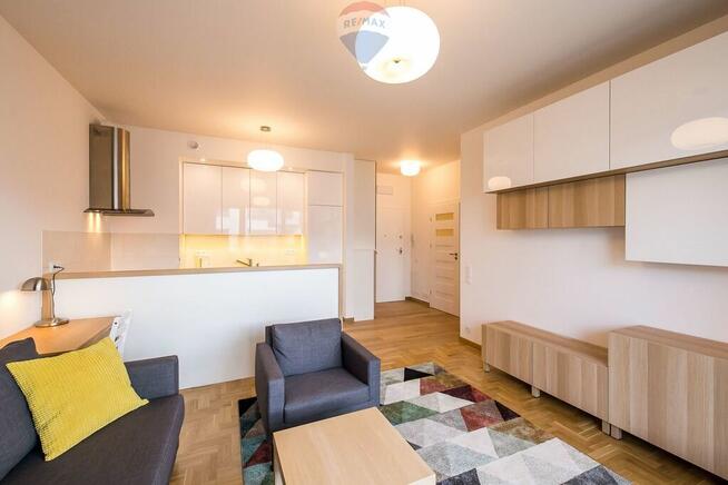 Umeblowane! Duży balkon! 2 pok., 43 m2.