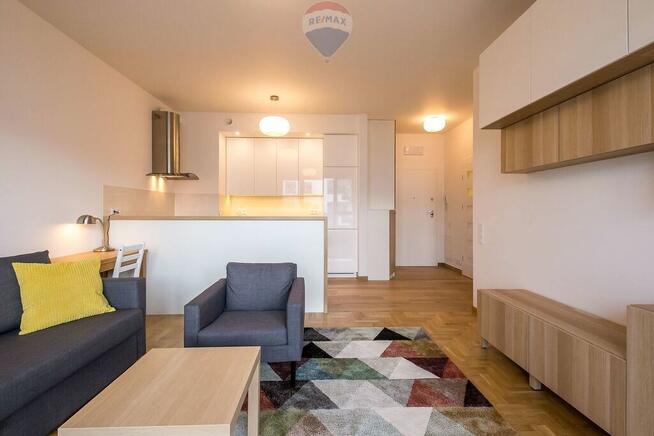 Umeblowane! Duży balkon! 2 pok., 43 m2.