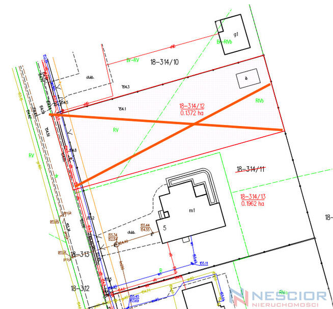 Działka budowlana 1400 m² – Wola Suchożebrska