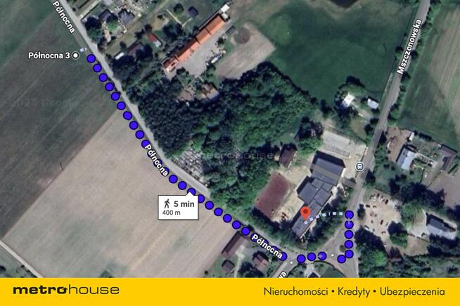 Działka budowlana 9MN 500m do szkoły