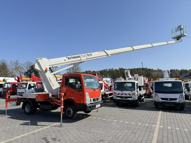 Nissan Cabstar Podnośnik Koszowy 27m RUTHMANN TB 270 Zwyżka UDT Wumag GSR P7