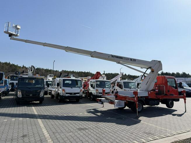 Nissan Cabstar Podnośnik Koszowy 27m RUTHMANN TB 270 Zwyżka UDT Wumag GSR P7