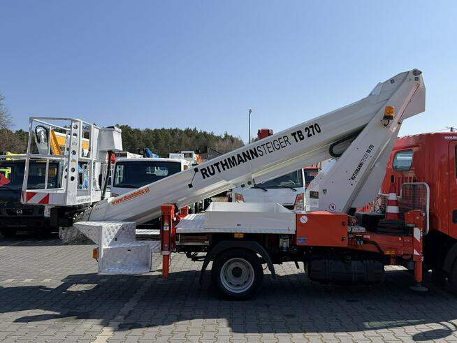 Nissan Cabstar Podnośnik Koszowy 27m RUTHMANN TB 270 Zwyżka UDT Wumag GSR P7