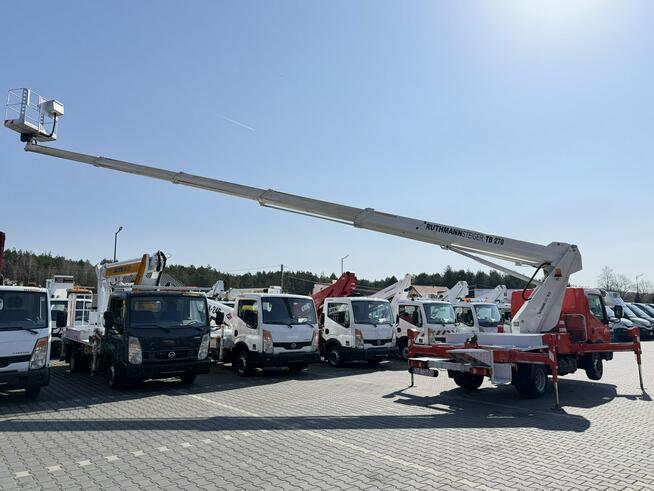 Nissan Cabstar Podnośnik Koszowy 27m RUTHMANN TB 270 Zwyżka UDT Wumag GSR P7