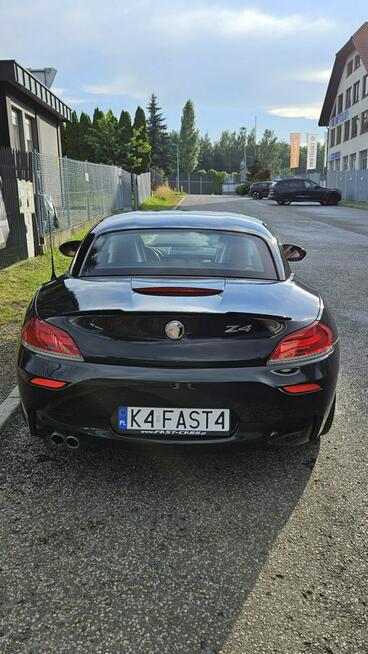 BMW Z4 cabrio czarna na raty wynajem bez BIK od FastCars