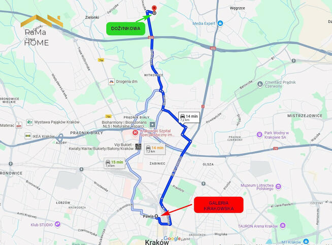 Mieszkanie Kraków gm. Kraków-Krowodrza Prądnik Biały, Dożynkowa