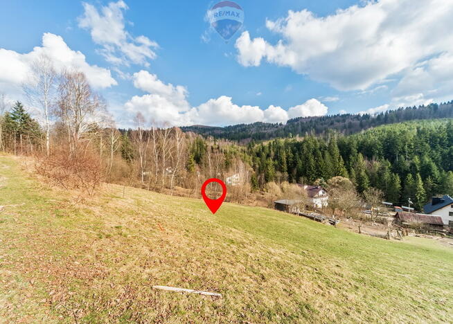 Wisła - Gościejów działka z widokiem