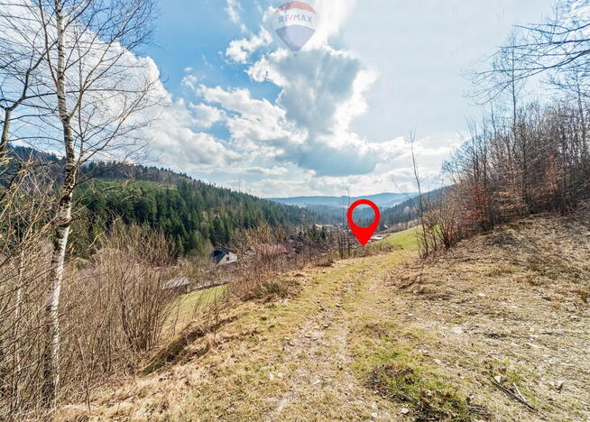 Wisła - Gościejów działka z widokiem