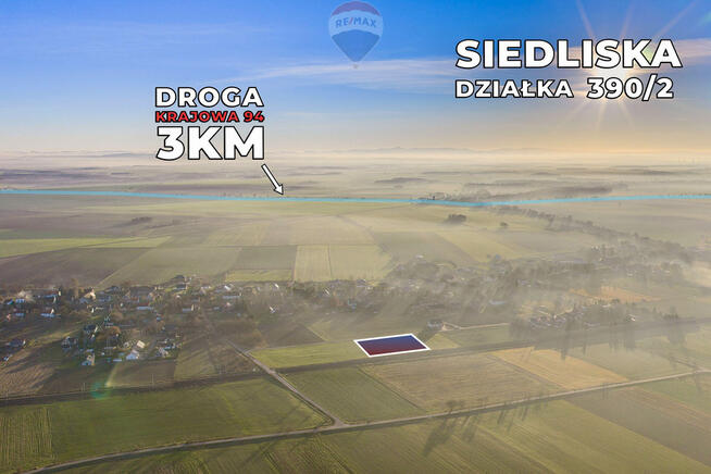 Działka z możliwością zabudowy mieszkaniowej