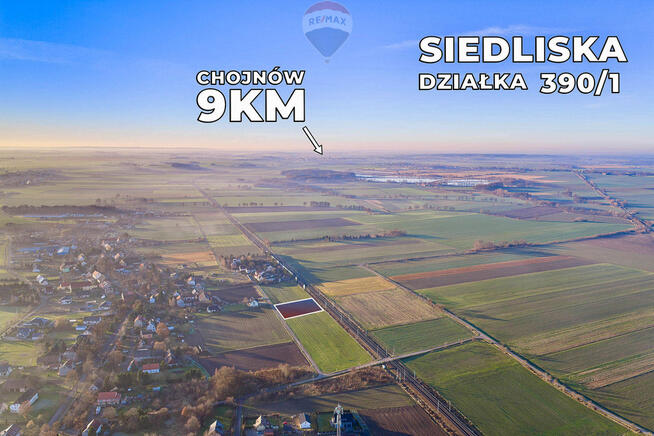 Działka 2.500 m², możliwość zabudowy mieszkaniowej