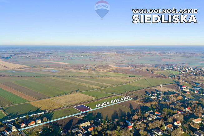 Działka 2.500 m², możliwość zabudowy mieszkaniowej