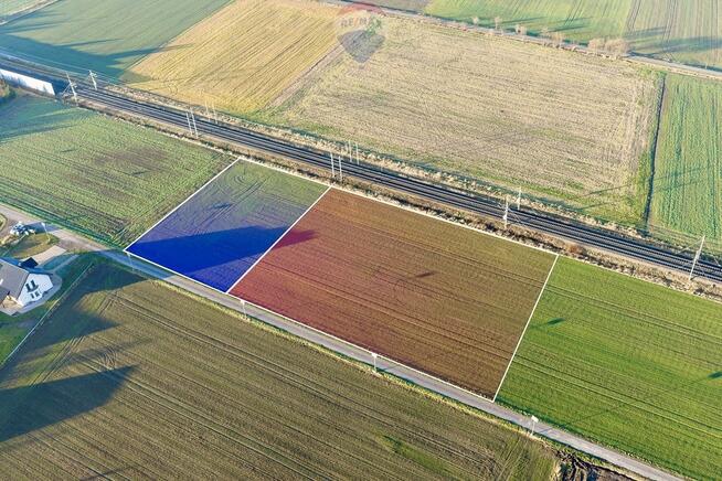 Dwie działki 6.859 m² w pobliżu Legnicy