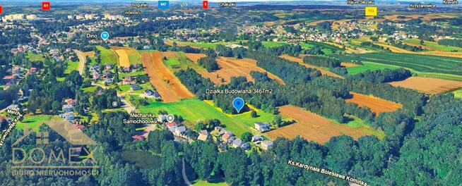 Działka budowlana Wodzisław Śląski, Kominka