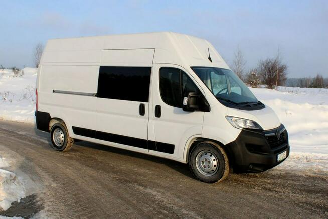 Opel Movano L3H3 w brygadowe zabudowie na 7 osób. Brygadówka. Ducato.