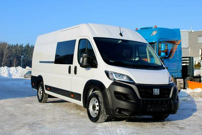 Fiat Ducato Brygadowy na 7 osób. Brygadówka. Carplay.
