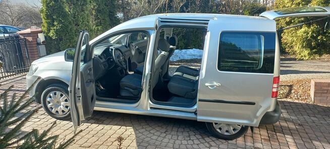 Volkswagen Caddy 19.4 netto FV23% 2.0 +Gaz Serwisowany 2 komplety kół 2x drzwi boczne