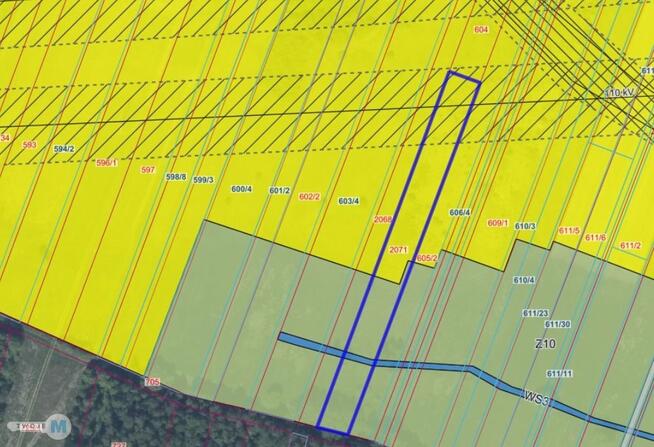 Działka rolna Miedziana Góra Kostomłoty Drugie