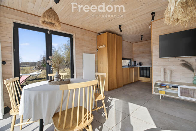 domek na dużej działce I gotowy biznes