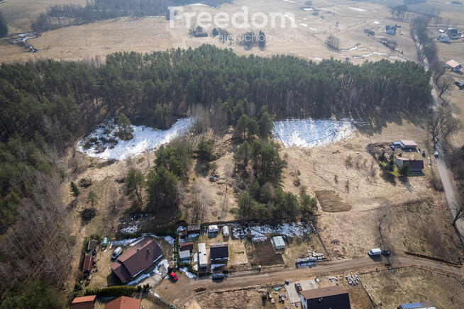 Działka 1378 m² przy jeziorach – Nowa Wieś