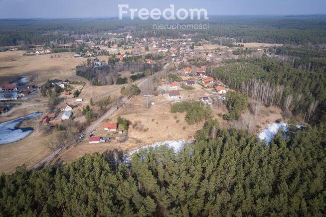 Działka 1296 m² przy jeziorach – Nowa Wieś