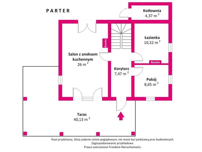 Dom na Bugiem, stan deweloperski plus
