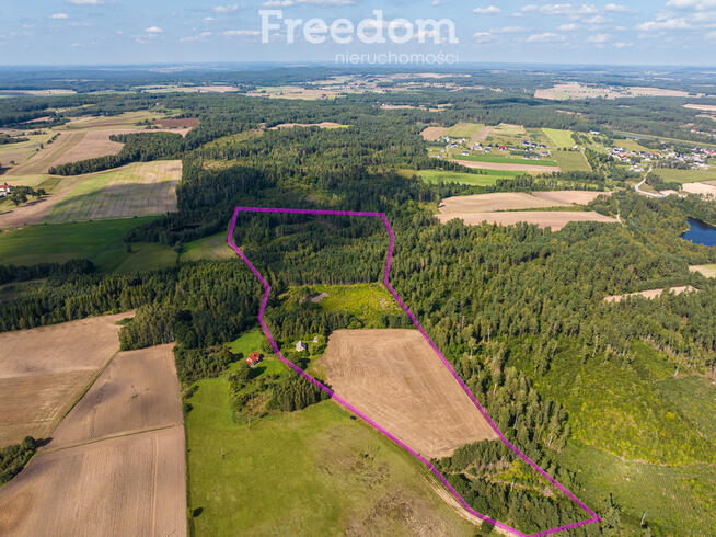 Działka siedliskowa z mpzp - dom, las, cisza