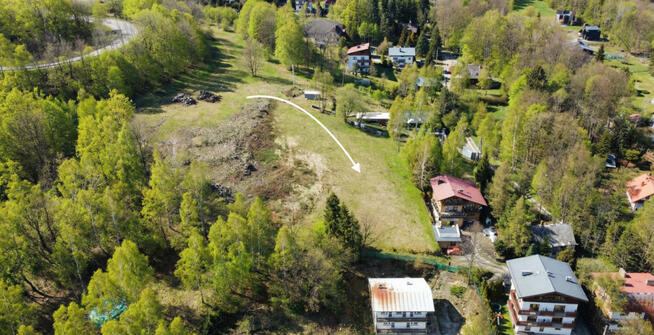 Działka w centrum Szczyrku