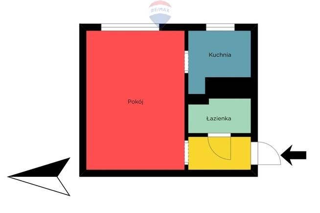 Kawalerka do remontu, spokojna okolica