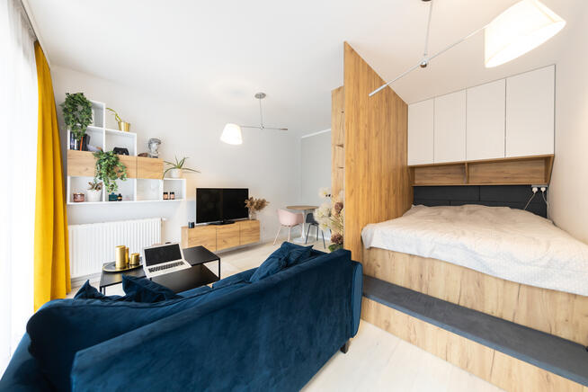 TĘCZOWA | kawalerka z sypialnią, dostępny garaż