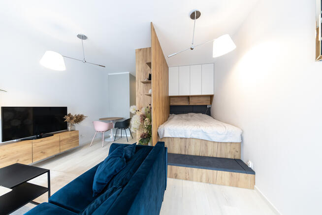 TĘCZOWA | kawalerka z sypialnią, dostępny garaż