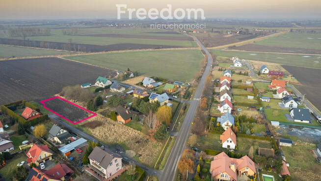 Działka budowlana 1385 m2 - 20 minut do Gdańska !