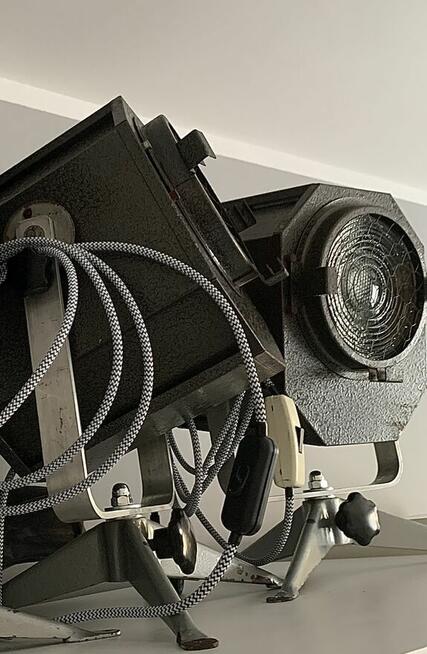 Lampa z okresu PRL teatralna LOFT