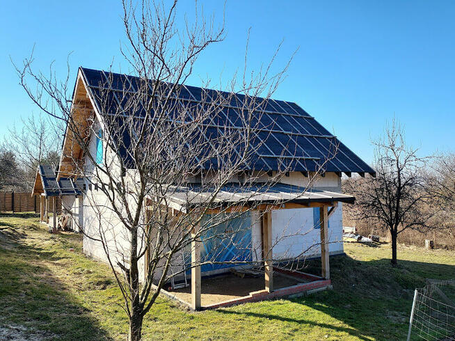 Łęcze k/Elbląga nowy dom na dużej działce