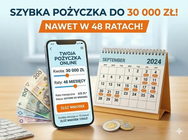 Gotówka do 30 000 zł bez zbędnych pytań – sprawdź teraz!