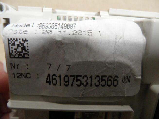programator pralki whirlpool AWE6519 461975313566