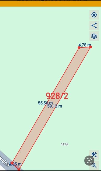 Piękna działka 3650m2 Brynica 9km od Kielc , WZ budowlana ,