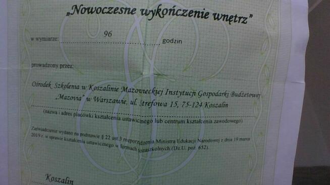 Szukam Pracy w Wykonczeniach Wnetrz