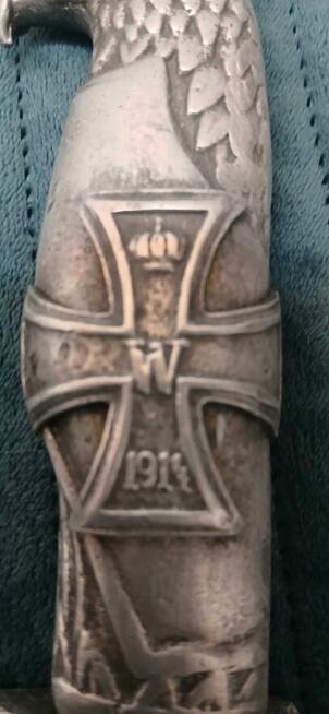 Kordzik Nóż Pruski oryginalny z 1914 roku