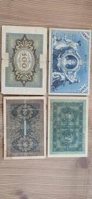 Banknoty niemieckie zestaw
