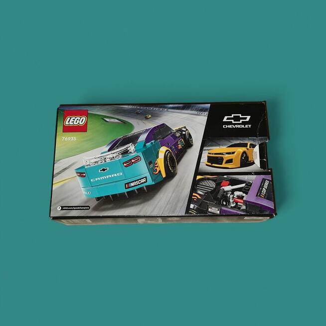 Lego Pudełko i Instrukcja 76935 Chevrolet Camaro ZL1