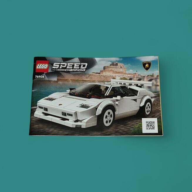 Lego Pudełko i Instrukcja 76908 Lamborghini Countach