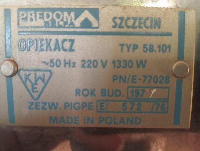 Opiekacz rożen Predom Selfa Typ 58.101