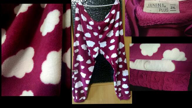 Zestaw piżama + szlafrok +skarpetki gratis Plus 2 XL