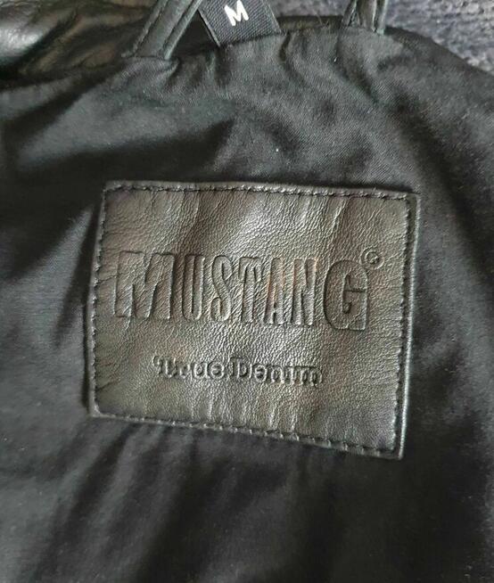 Kurtka skórzana Mustang męska — rozmiar M, stan bardzo dobry