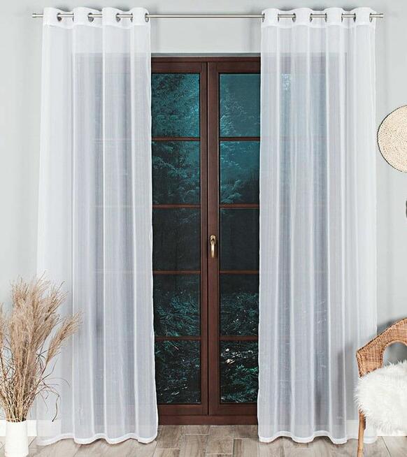 Firanki na okno balkonowe, balkon, taras, szycie firan, firany