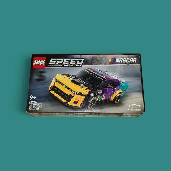 Lego Pudełko i Instrukcja 76935 Chevrolet Camaro ZL1
